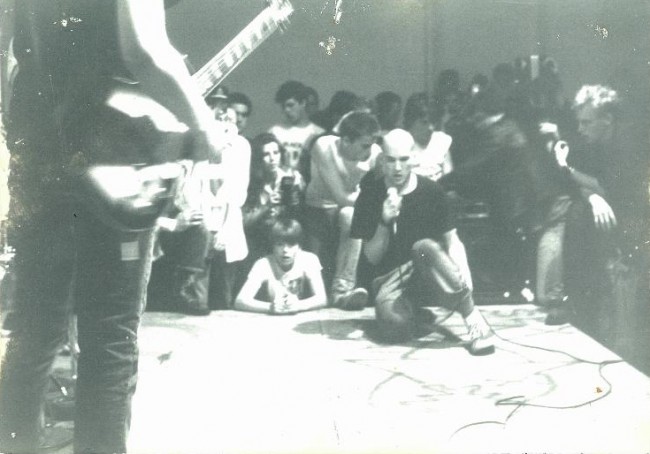 RW from SIEGE at 1st Boston Minor Threat show, early 80's