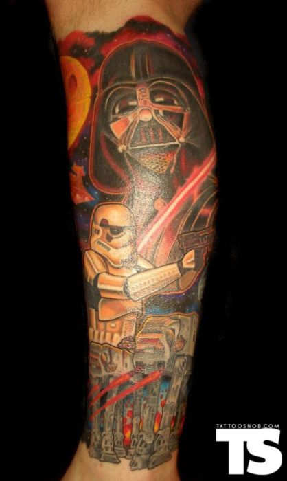 forever young u2026 star wars tattoos