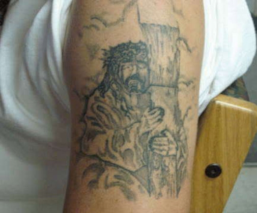 Weird-Bad-Jesus-Tattoo-Complete-Mess