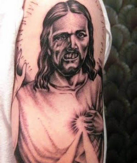 Weird-Bad-Jesus-Tattoo-Deep-South