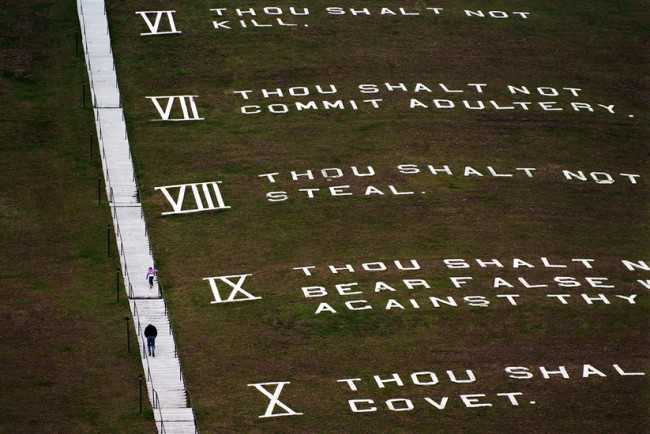 World’s largest ten commandments, South Carolina