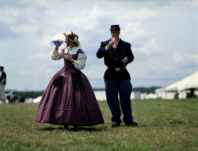Civil war re-enactors, Virginia