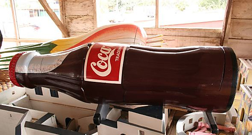 Ghanaian coca-cola coffin