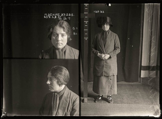 Matilda Devine, 27 May 1925 Matilda ‘Tilly’ Devine used a razor to slash a man’s face in a barber’s shop and was sentenced to two years gaol. She was Sydney’s best-known brothel madam and her public quarrels with sly-grog queen Kate Leigh provided the media with an abundance of material. Aged 25.