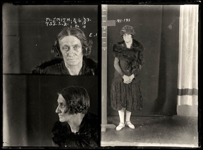 May Smith, 8 April 1929 May Smith, alias ‘Botany May’, was an infamous drug dealer. She once chased policewoman Lillian Armfield with a red-hot iron to avoid arrest. Smith was sentenced to 10 months with hard labour. DOB: 1880.