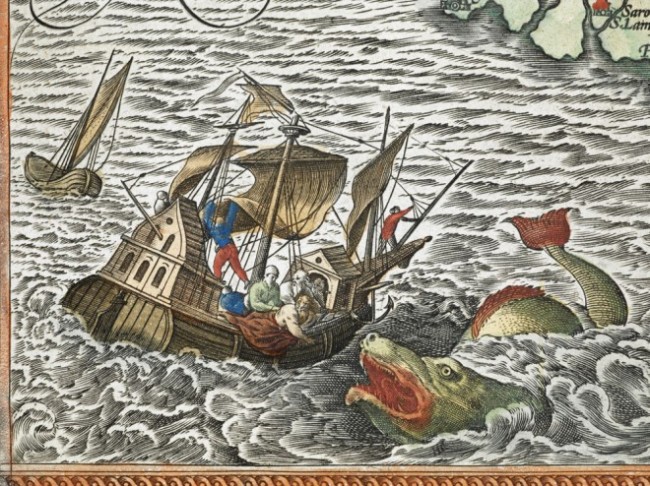 BL-Maps-9-Tab.-9-map-97-Ortelius-Theatrum-1595-Jonah-Sea-Monsters-39.07-Copy-660x494