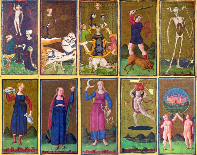 le TAROT PIERPONT-MORGAN-VISCONTI de Milan, vers 1441 ou 1452