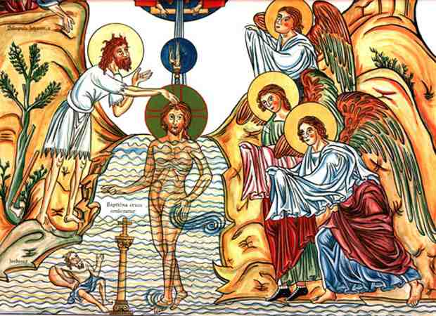 Hortus-deliciarum-Baptism-of-Jesus