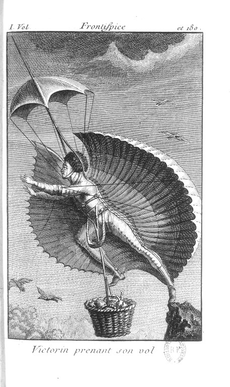 Mythology-French-People-as-animals-Flying-person