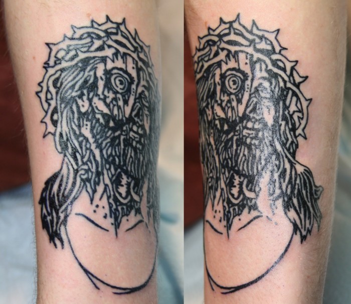 zombie-jesus-tattoo-design-2