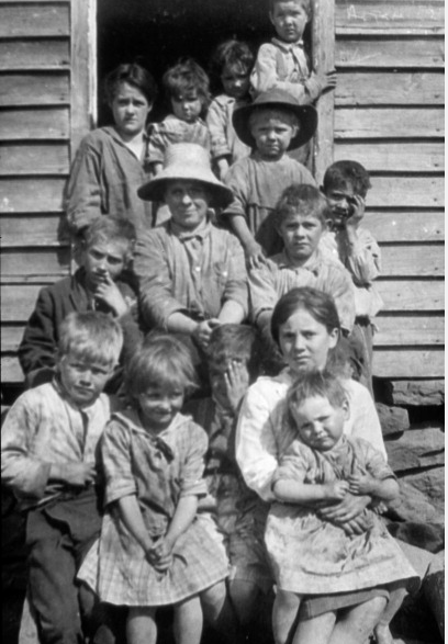 Laurel Wheeler and family, Buena Vista, Rockbridge County, Virginia