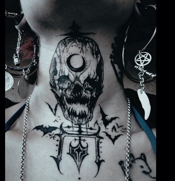 pure evil black ink  the tattoos of oilburner