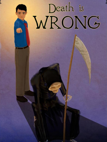 Cover illustration of Death is Wrong via Amazon.com