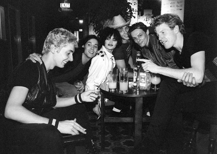 Mandatory Credit: Photo by Ray Stevenson/REX/Shutterstock (671930je) Siouxsie and the Banshees and the Human League - Budgie, Phil Oakey, Siouxsie Sioux, ?, Ian Craig Marsh and Philip Adrian Wright Various