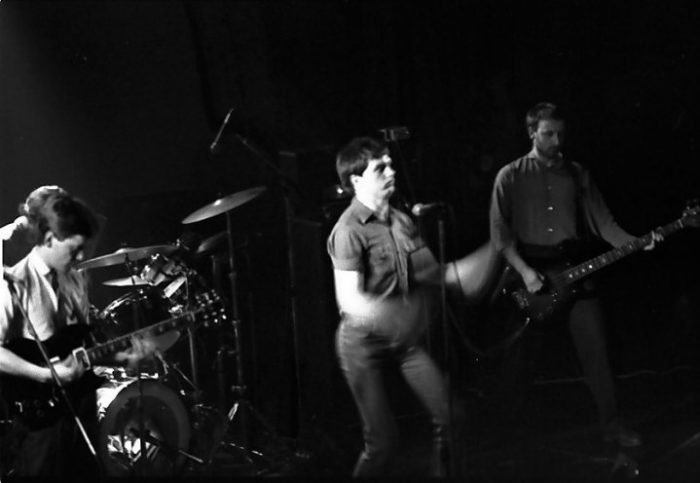 Another Joy Division photo from early 1980, by Frank Jenkinson.