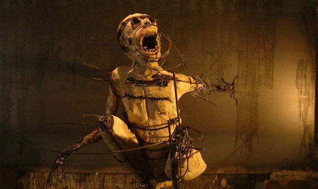 mummified torture victims    olivier de sagazan