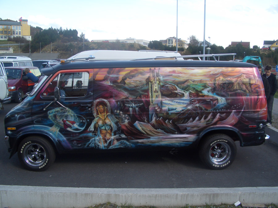 Magic Carpet Ride… 70’s Airbrushed Vans – CVLT Nation
